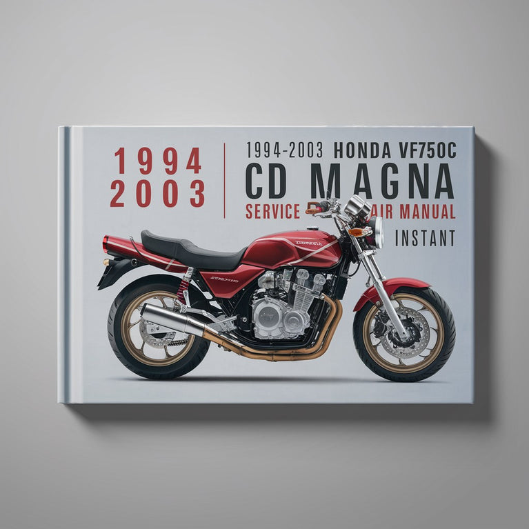 Manual de reparación y servicio de Honda VF750C CD Magna 1994-2003