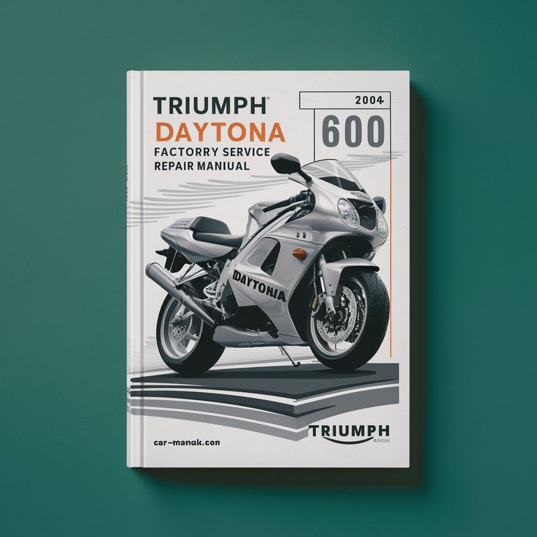 Manuel de réparation et d'entretien d'usine Triumph Daytona 600 2002-2004