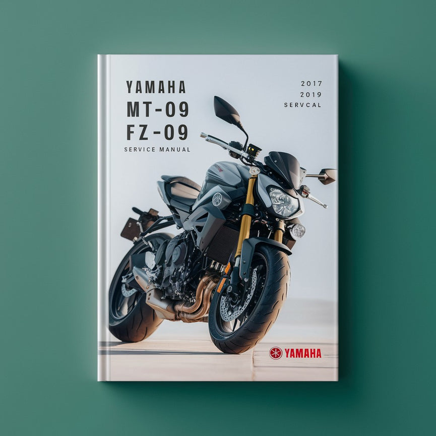 Manual de servicio de Yamaha MT-09 FZ-09 2017-2019