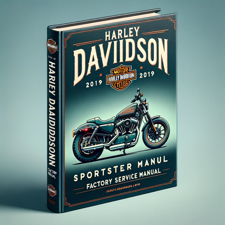 Manuel d'entretien d'usine Harley Davidson Sportster 2019