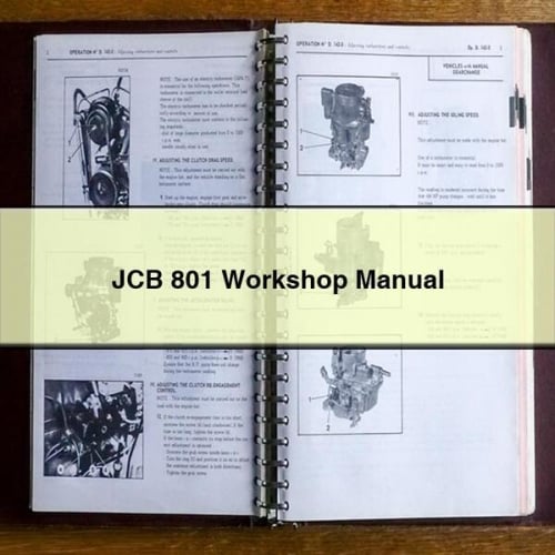 Manual de taller JCB 801