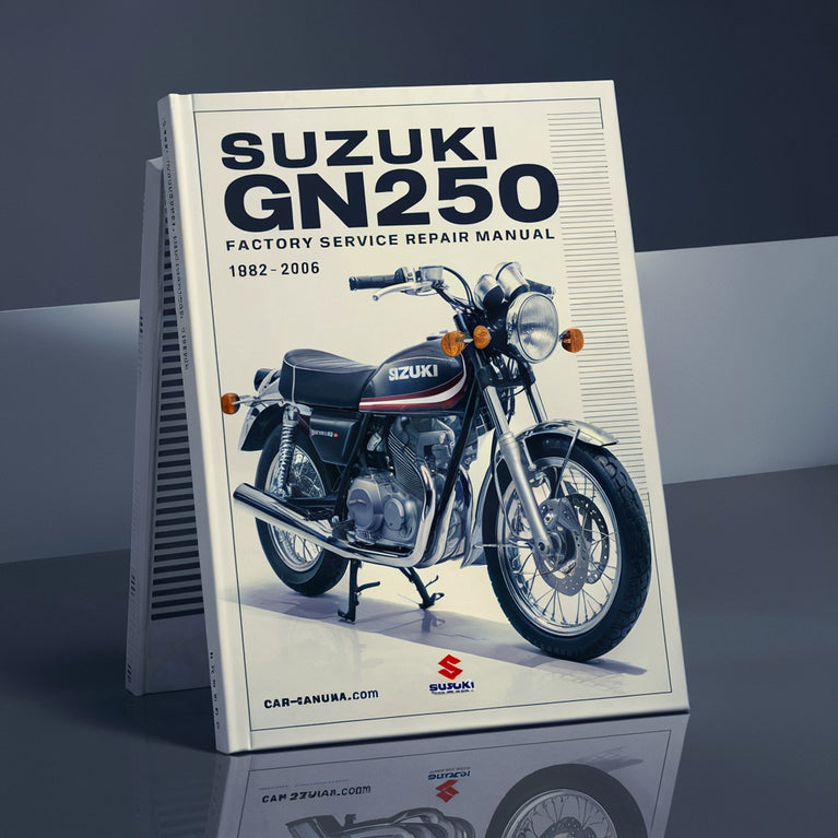 Manuel d'entretien d'usine Suzuki GN250 1982-2006