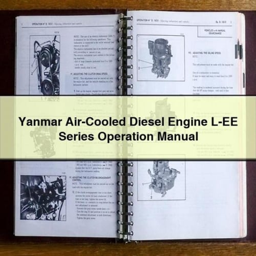 Yanmar Air-Cooled Diesel Engine L-EE Series Operation Manual PDF Download