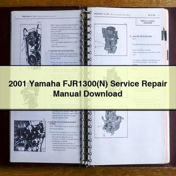 Manuel de réparation et d'entretien de la Yamaha FJR1300(N) 2001