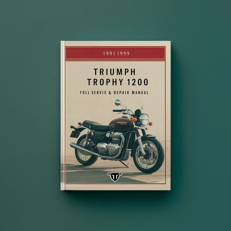 Manual de servicio y reparación completo de la TRIUMPH TROPHY 1200 1991-1999