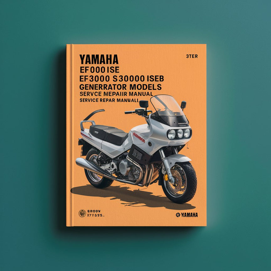 Manual de servicio de los modelos de generadores Yamaha EF3000iSE EF3000iSEB EF3000iSEBC