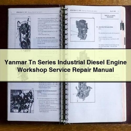 Yanmar Tn Series Industrial Diesel Engine Workshop Service Repair Manual PDF Download