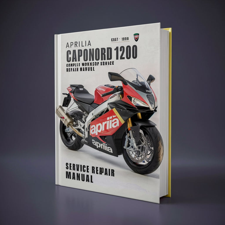 Manual completo de taller, servicio y reparación de motocicletas Aprilia Caponord 1200