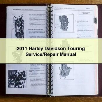 Manual de servicio y reparación de Harley Davidson Touring 2011