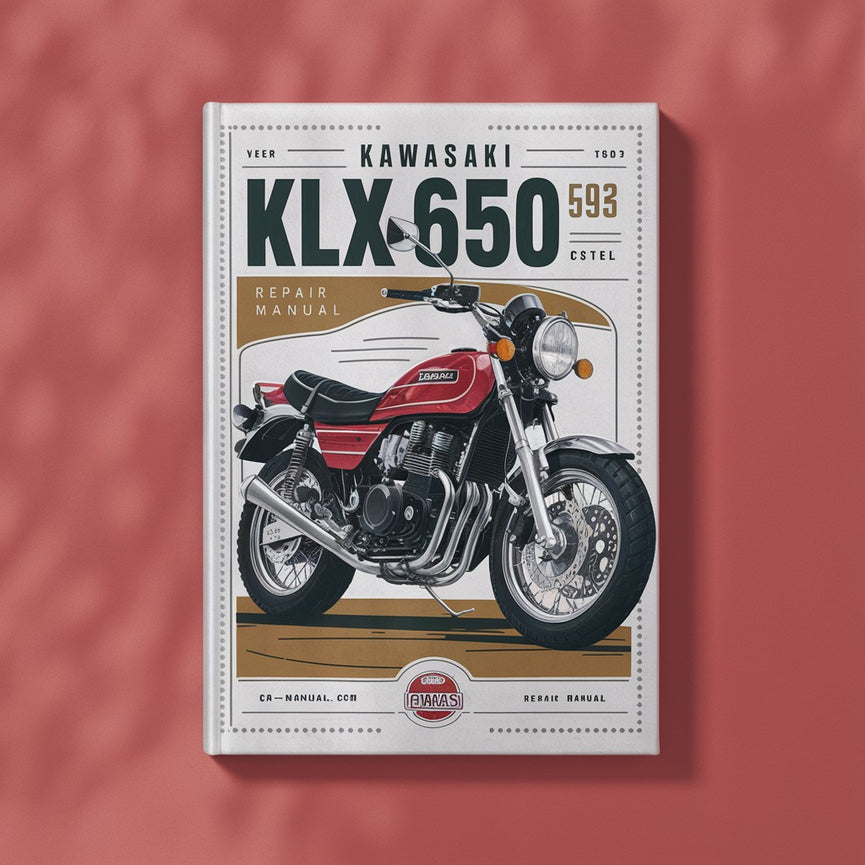 Kawasaki KLX 650 1993 Manual de reparación