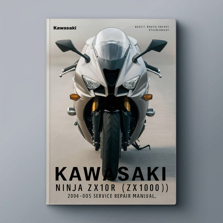 Kawasaki Ninja ZX10R (ZX1000) 2004-2005 Service Repair Manual