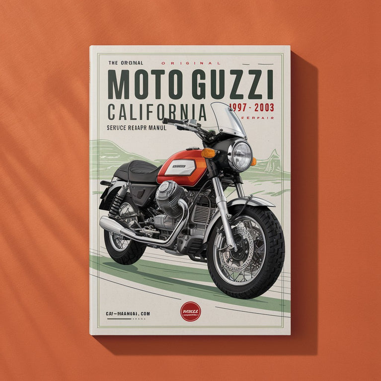 Original Moto guzzi california 1997- 2003 Service Repair Manual