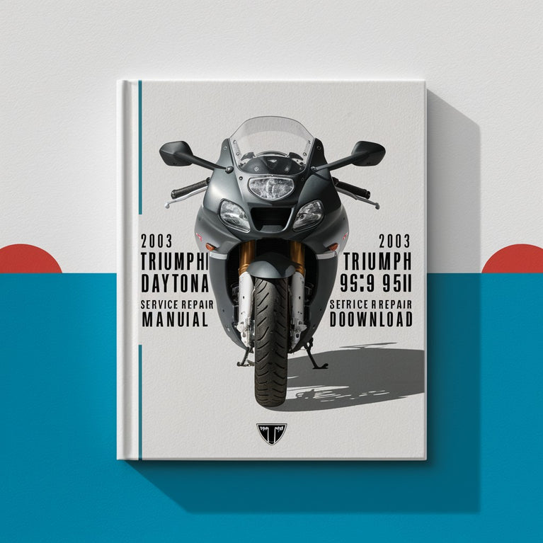 Manual de servicio y reparación del Triumph Daytona 955i 2003