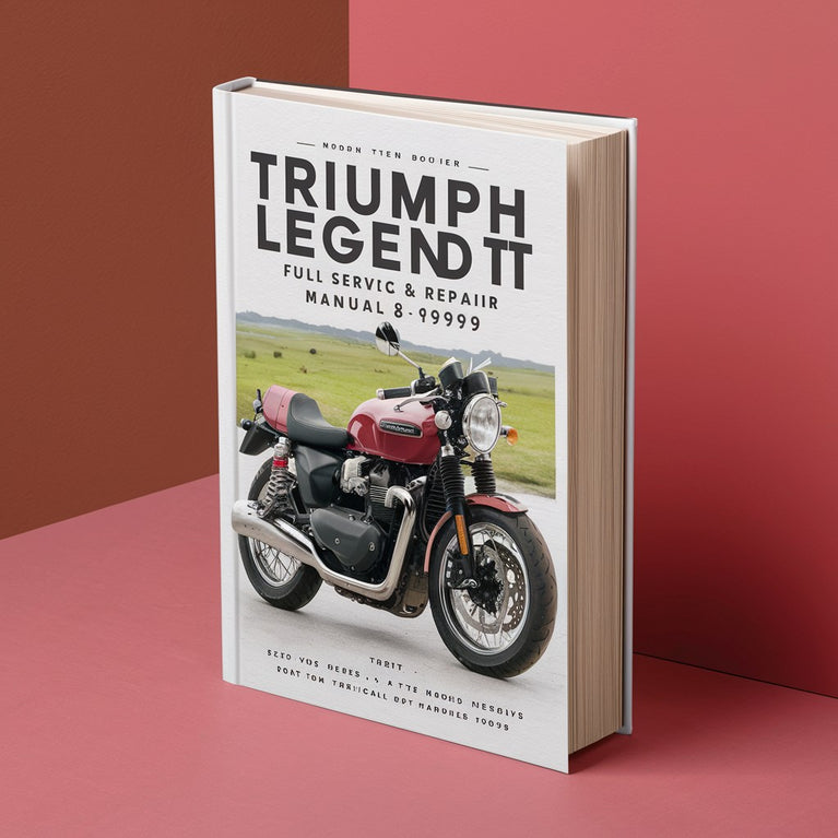 Manual de servicio y reparación completo de la TRIUMPH LEGEND TT 900 1998-1999