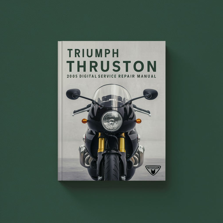 Manual de servicio y reparación digital de Triumph Thruxton 2005