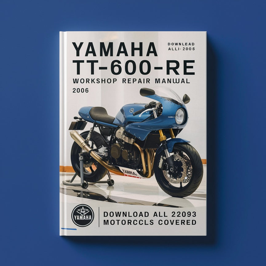 Yamaha TT600RE Workshop Repair Manual  All 2003-2006 ModelS COVERED