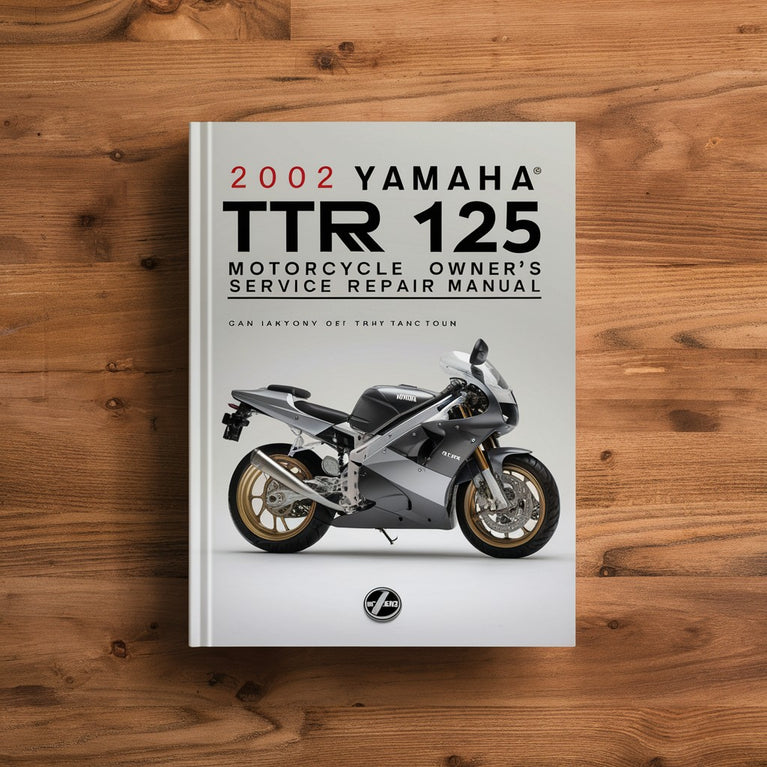 2002 Yamaha TTR 125 Motorcycle Owner‘s Service Repair Manual