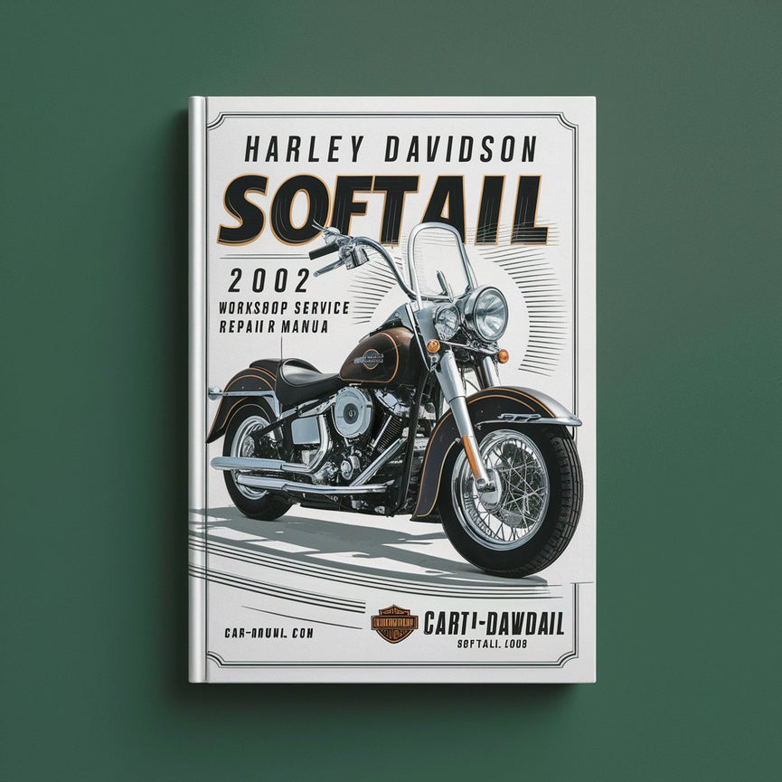 Manual de servicio y reparación del taller de Harley Davidson Softail 2002