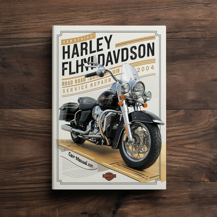 Manual de servicio de Harley Davidson FLHRS Road King Custom 2004