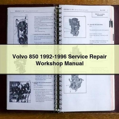 Manual de taller y reparación de Volvo 850 1992-1996