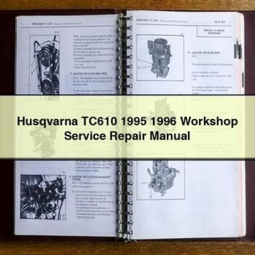 Husqvarna TC610 1995 1996 Workshop Service Repair Manual PDF Download