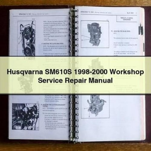 Husqvarna SM610S 1998-2000 Workshop Service Repair Manual PDF Download