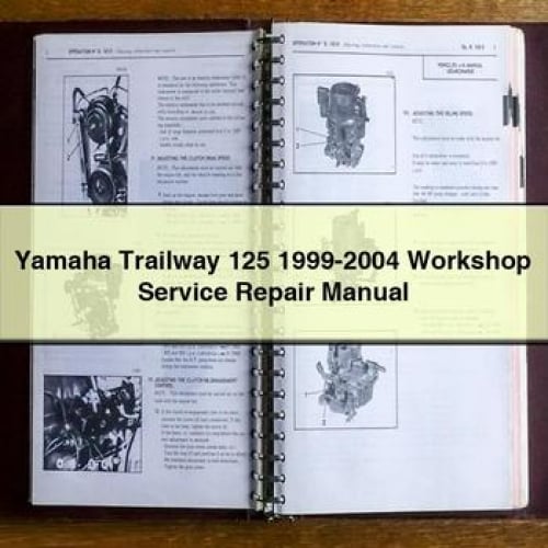 Yamaha Trailway 125 1999-2004 Workshop Service Repair Manual PDF Download