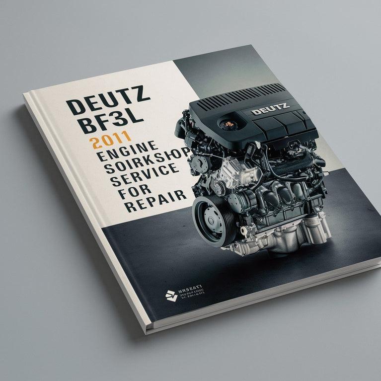 Deutz BF3L 2011 Engine Workshop Service Manual for Repair PDF Download