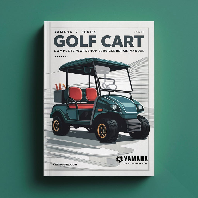 Manual completo de reparación y servicio del taller del carrito de golf Yamaha serie G1