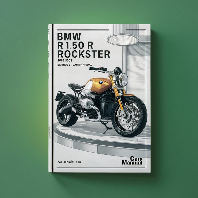 BMW R1150 R ROCKSTER 2003-2005 Service Manual PDF Download