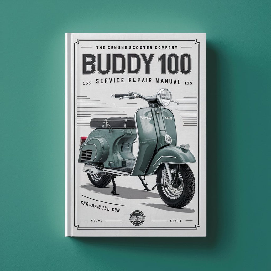 Manual de servicio y reparación de la empresa de scooters original Buddy 100 125